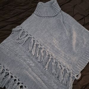 Steve Madden Light Gray Turtleneck Sweater